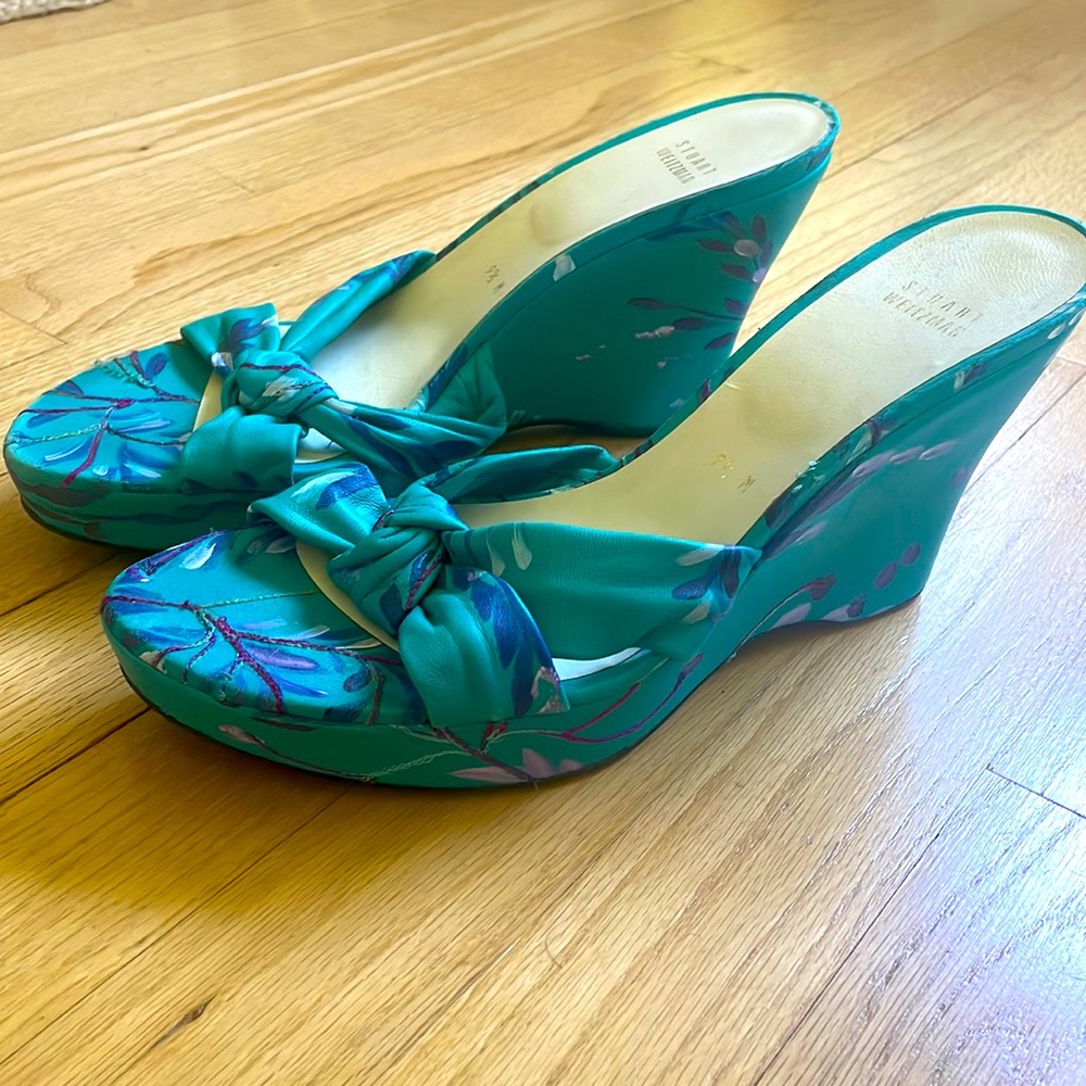 Stuart Weitzman platform sandal